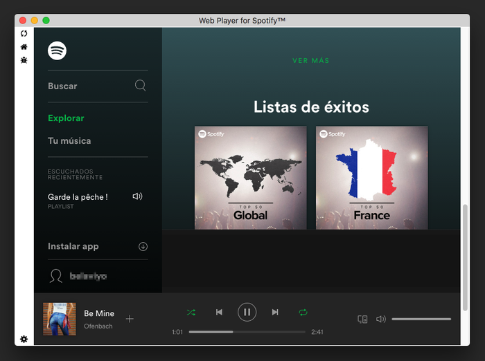 Spotify Web Player Download App